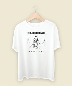 Radiohead Amnesiac T Shirt Style On Sale