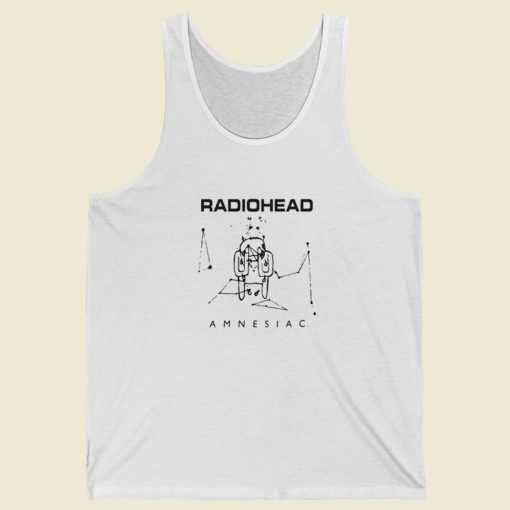 Radiohead Amnesiac Tank Top On Sale