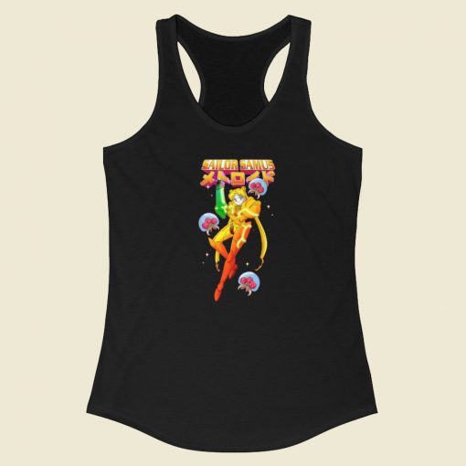 Sailor Samus Power Suit Racerback Tank Top