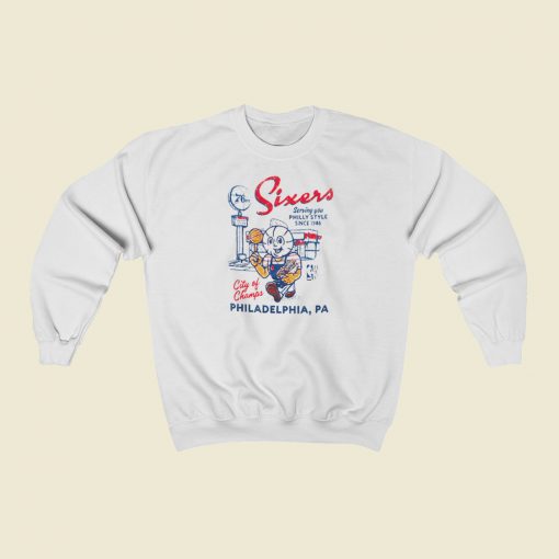 Sixers Philadelphia Funny Sweatshirts Style On Sale