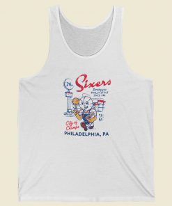 Sixers Philadelphia Funny Tank Top On Sale