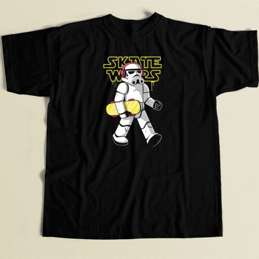 Skate Wars Funny T Shirt Style On Sale