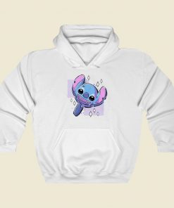 Stitch Cream Funny Hoodie Style On Sale