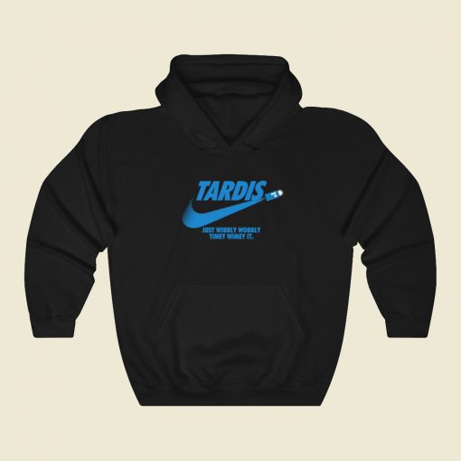 Tardis Wibbly Wobbly Timey Wimey Hoodie Style