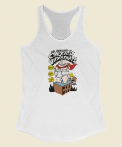 The Adventure Of Captain Underpants Racerback Tank Top