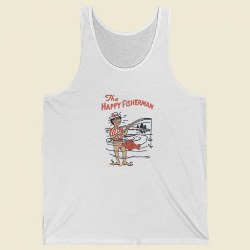 The Happy Fisherman Tank Top On Sale