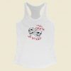 Til Death We Do Art Skull Racerback Tank Top