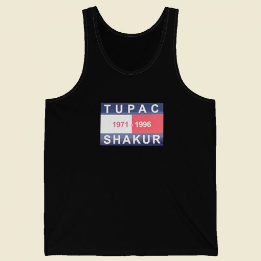 Tupac Shakur 1971 1996 Tank Top On Sale