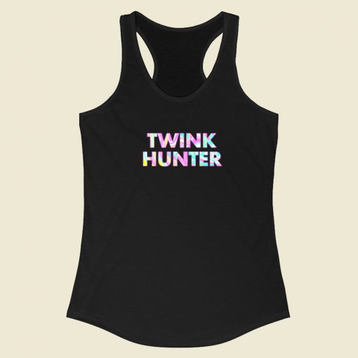 Twink Hunter Colorfull Racerback Tank Top On Sale