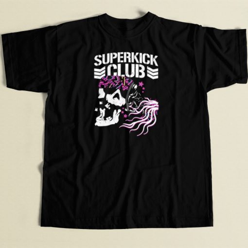 Young Bucks Superkick Club T Shirt Style On Sale