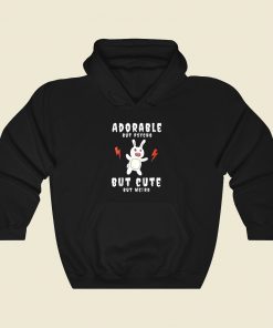 Adorable But Psycho Rabbit Hoodie Style