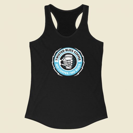 Alexa Bliss Twisted Bliss Coffee Racerback Tank Top