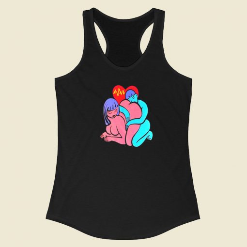 Alpha Channeling Snuggle Racerback Tank Top