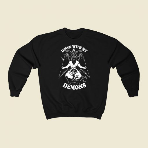 Always Down With My Demon Sweatshirts Style On Sale