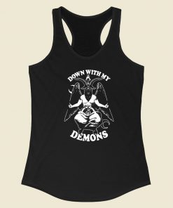 Always Down My Demon Racerback Tank Top On Sale