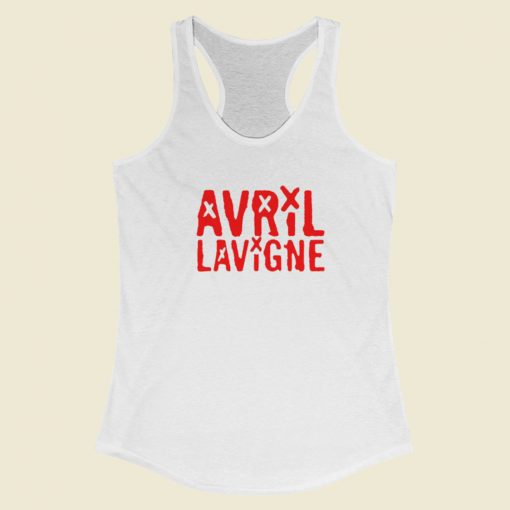 Avril Lavigne Bite Me Racerback Tank Top On Sale