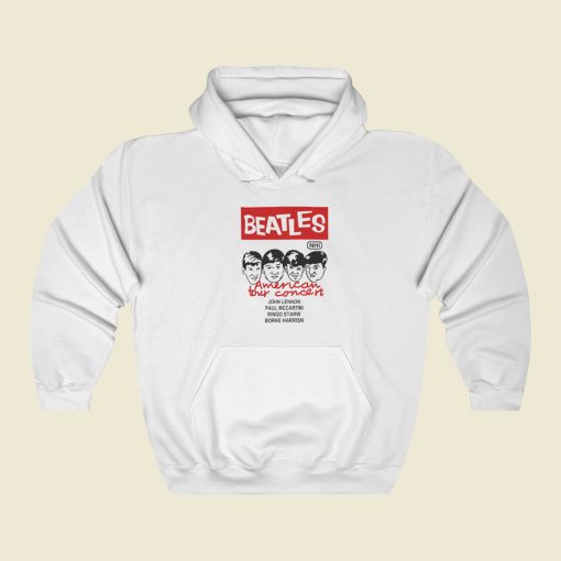 Beatles American Tour Concert Hoodie Style