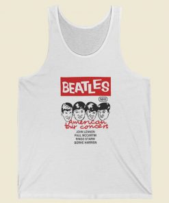 Beatles American Tour Concert Tank Top On Sale