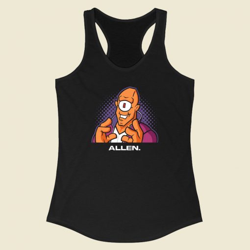 Because Im Allen Racerback Tank Top On Sale