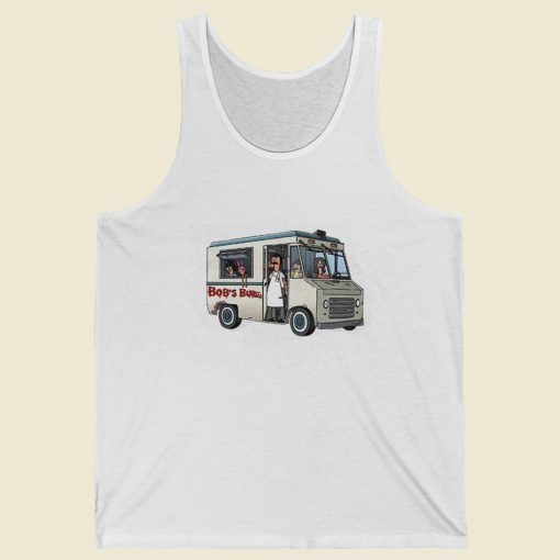 Bobs Burgers Food Truck Banana Tank Top