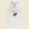 Chicken Regulate Your Racerback Tank Top On Sale