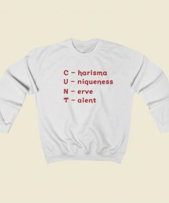 Charisma Uniqueness Nerve Talent Sweatshirts Style