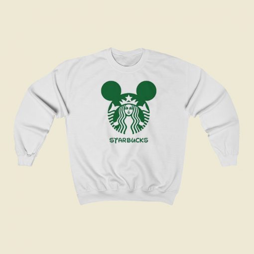 Disney Starbucks Mickey Sweatshirts Style