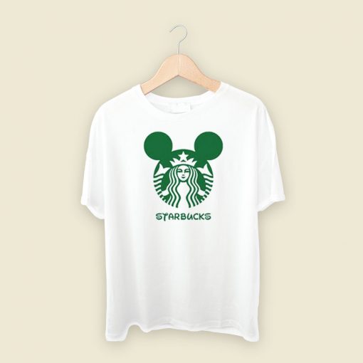 Disney Starbucks Mickey T Shirt Style On Sale