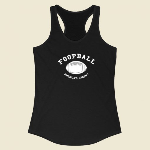 Foopball Americas Spront Racerback Tank Top On Sale