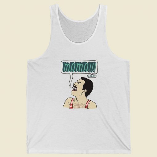 Freddie Mercury Mama Queen Tank Top On Sale