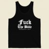 Fuck The Bible Blackcraft Cult Tank Top On Sale