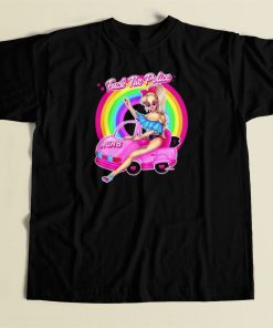 Fuck The Police Rainbow T Shirt Style On Sale