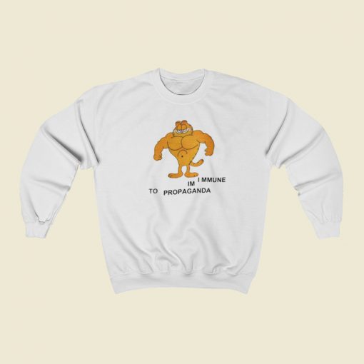 Garfield Im Immune To Propaganda Sweatshirts Style