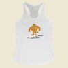 Garfield Im Immune To Propaganda Racerback Tank Top