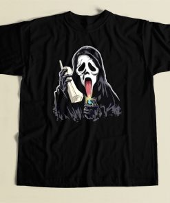 Ghost Face Body T Shirt Style On Sale