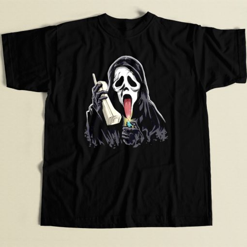 Ghost Face Body T Shirt Style On Sale