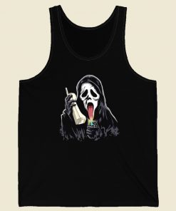 Ghost Face Body Tank Top On Sale