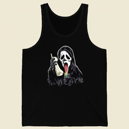 Ghost Face Body Tank Top On Sale