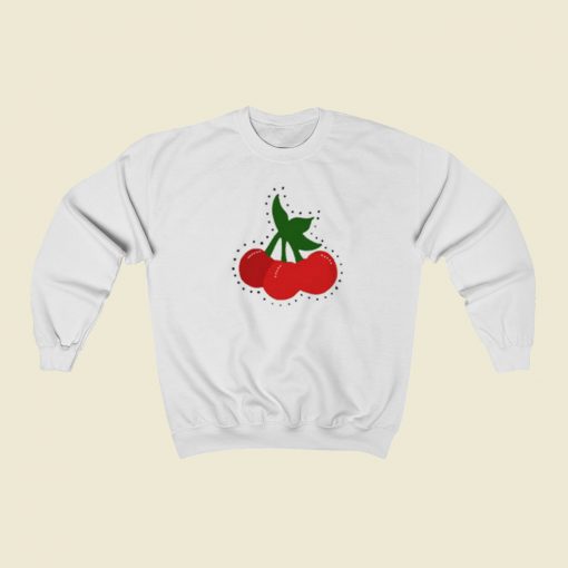 Harry Styles Bedazzled Cherry Sweatshirts Style