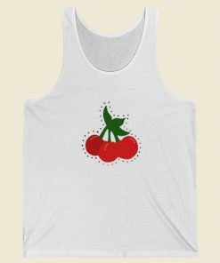 Harry Styles Bedazzled Cherry Tank Top On Sale