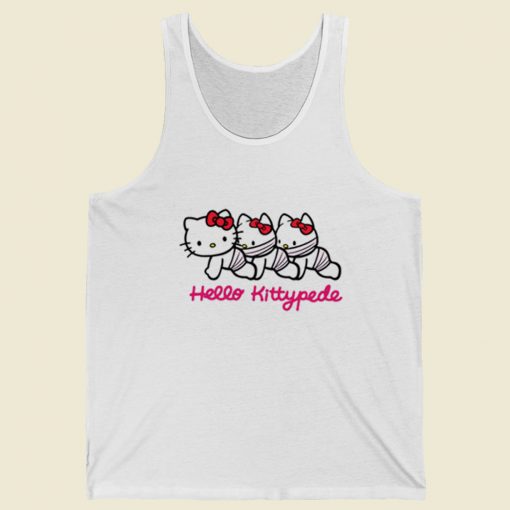 Hello Kitty Human Centipede Tank Top