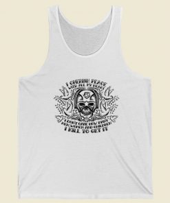 I Cherish Peace Tank Top On Sale