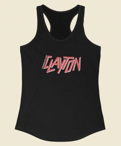 In Memory of John Clayton Racerback Tank Top On Sale