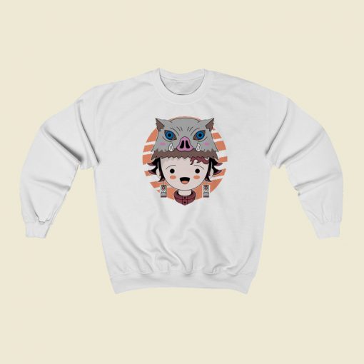 Inosuke Mask Tanjiro Sweatshirts Style On Sale