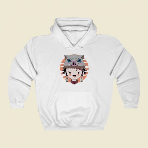 Inosuke Mask Tanjiro Hoodie Style On Sale