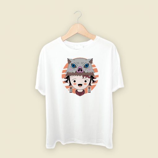 Inosuke Mask Tanjiro T Shirt Style On Sale