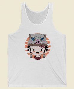 Inosuke Mask Tanjiro Tank Top On Sale