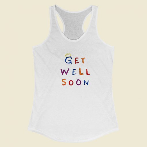 King Iso Get Well Soon Tour Racerback Tank Top