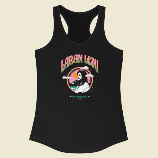 Laban Leni For President Racerback Tank Top