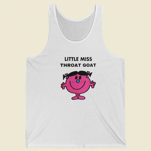 Little Miss Throat Goat Tank Top On Sale